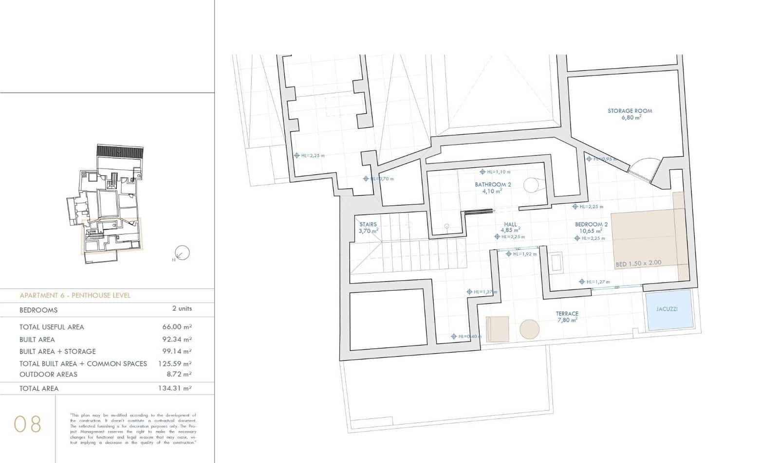 3 sypialnia Mieszkanie na sprzedaż w Miasto Malaga - 925 000 € (Ref: 9634492)