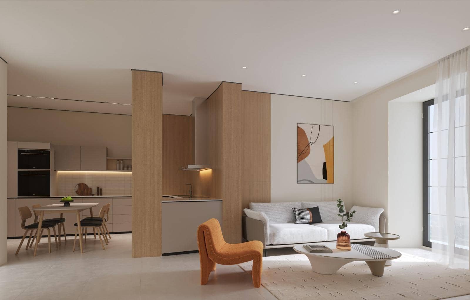 3 sypialnia Mieszkanie na sprzedaż w Miasto Malaga - 880 000 € (Ref: 9634499)