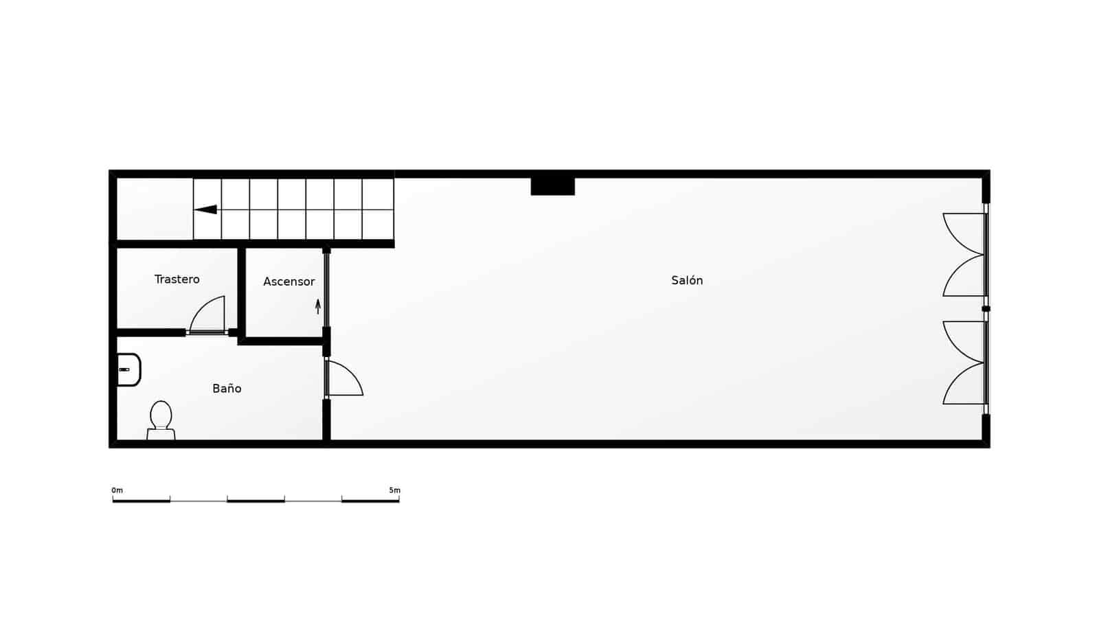 Comercial para arrendar em Malaga cidade - 4 000 € (Ref: 9698912)