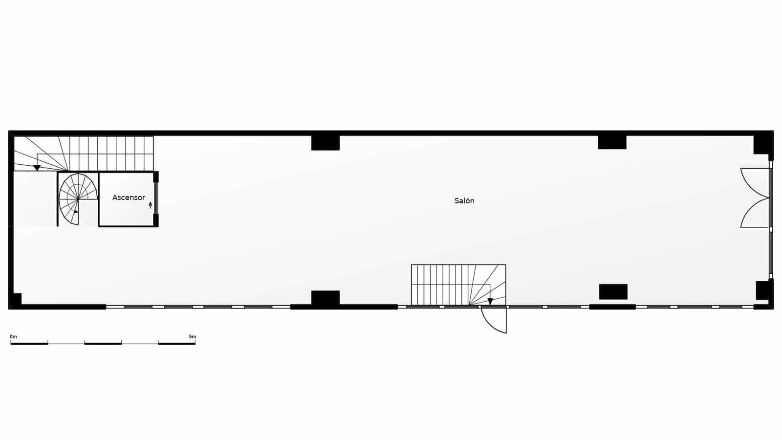 Comercial para arrendar em Malaga cidade - 4 000 € (Ref: 9698912)