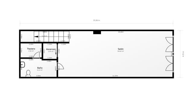 Comercial para arrendar em Las Delicias, Málaga cidade - 4 000 € (Ref: 9698912)