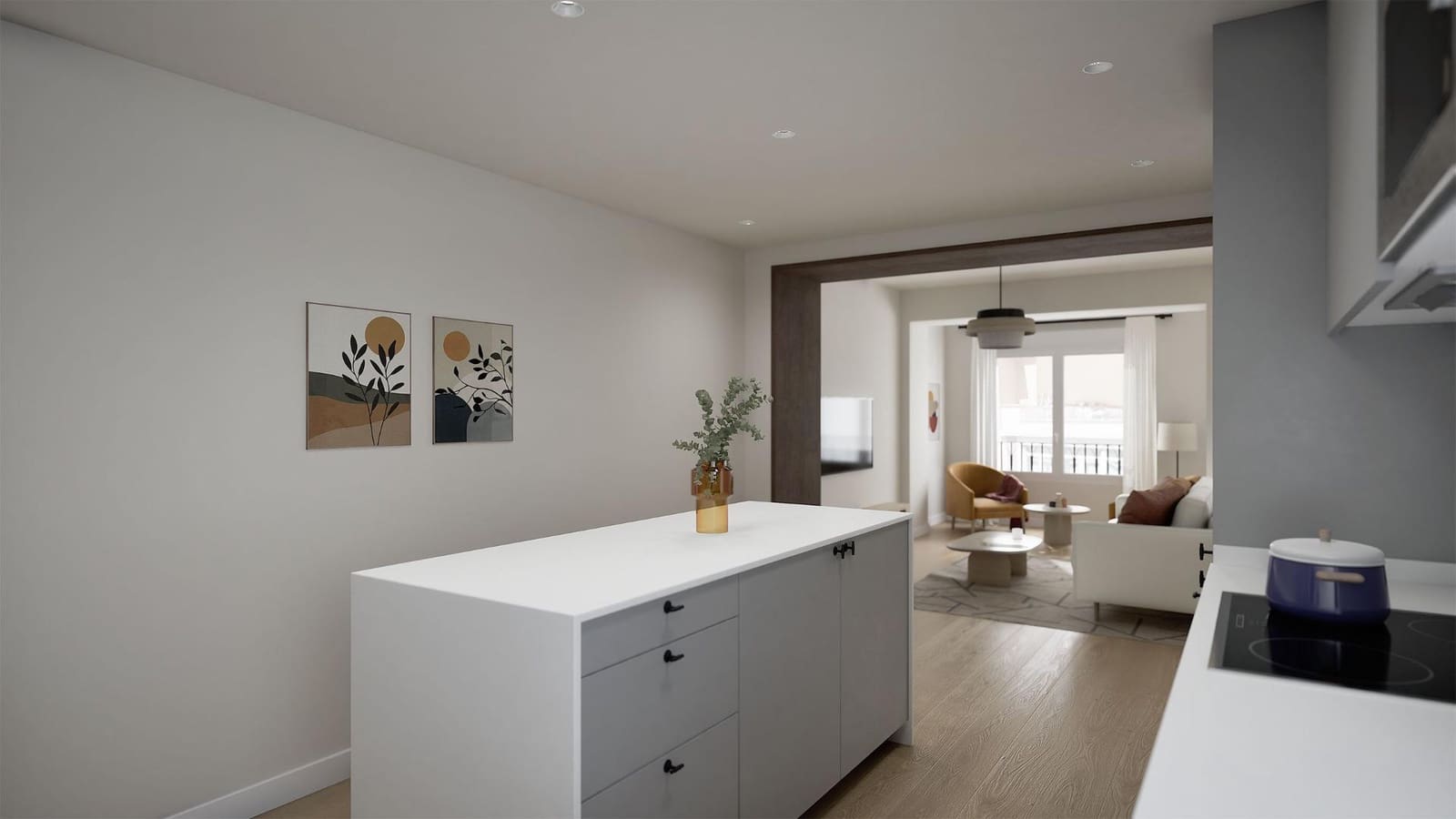 3 Zimmer Wohnung zu verkaufen in Malaga Stadt - 480.000 € (Ref: 9698914)