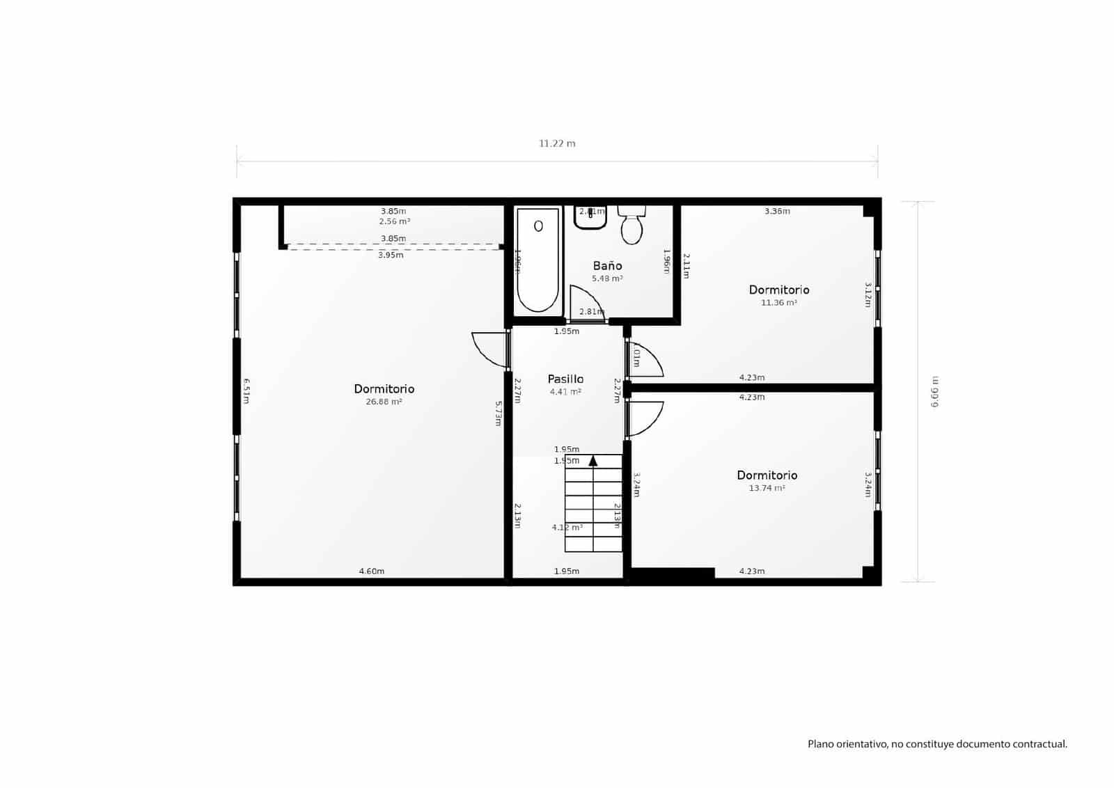 Ático de 3 habitaciones en Málaga ciudad en venta - 550.000 € (Ref: 9726790)