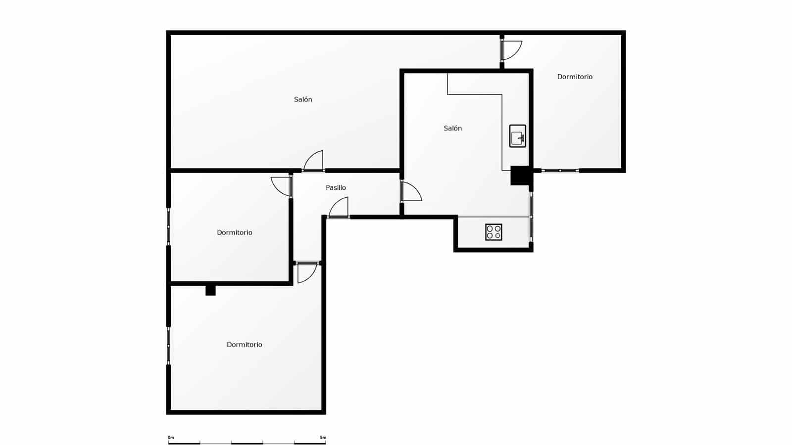 3 soveværelse Lejlighed til salg i Malaga by - € 290.000 (Ref: 9788727)