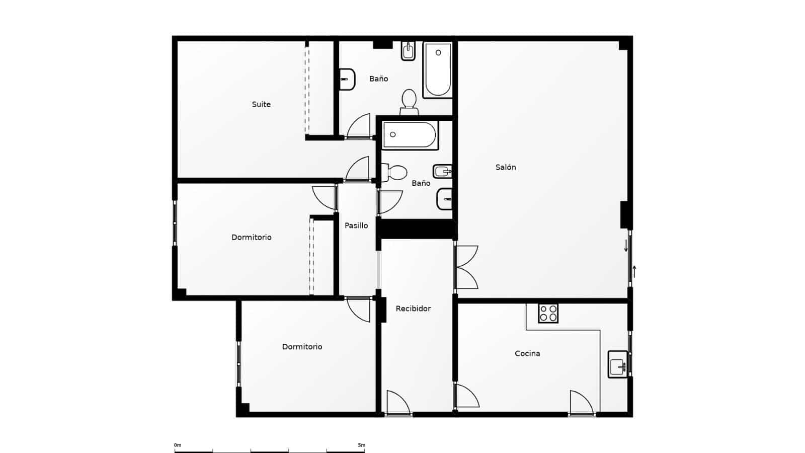 Piso de 3 habitaciones en Málaga ciudad en venta con piscina garaje - 600.000 € (Ref: 9820366)