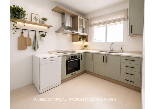 3 sypialnia Mieszkanie na sprzedaż w El Palo, Miasto Málaga z basenem garażem - 550 000 € (Ref: 9820366)