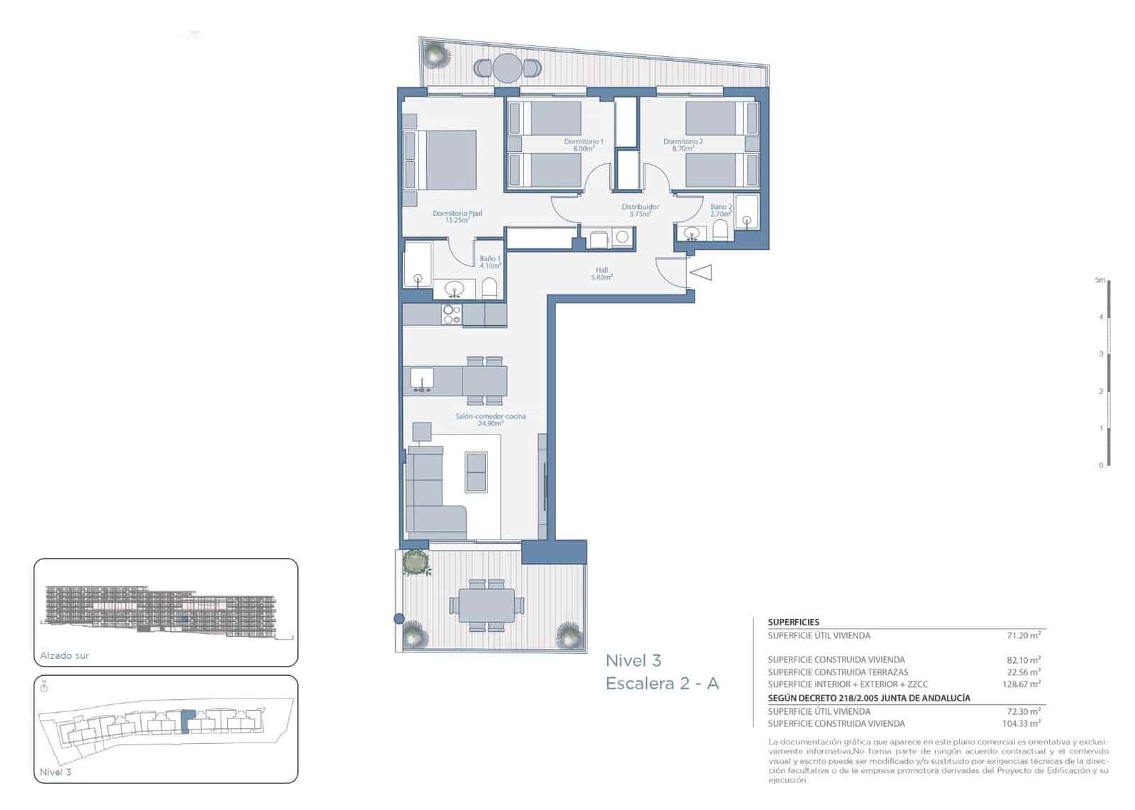 3 bedroom Flat for sale in Fuengirola with pool garage - € 409,000 (Ref: 9851919)