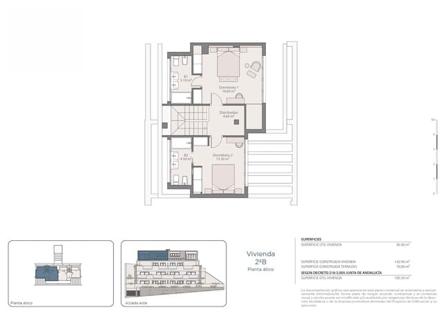 3 soveværelse Lejlighed til salg i Torrequebrada, Benalmádena med garage - € 810.000 (Ref: 9851922)