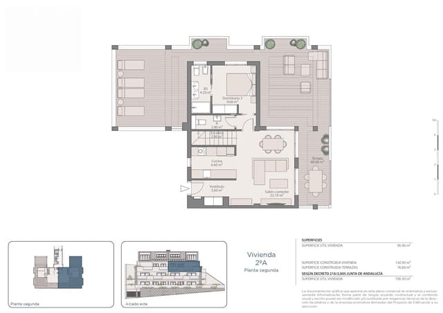 3 soveværelse Lejlighed til salg i Torrequebrada, Benalmádena med garage - € 810.000 (Ref: 9851923)