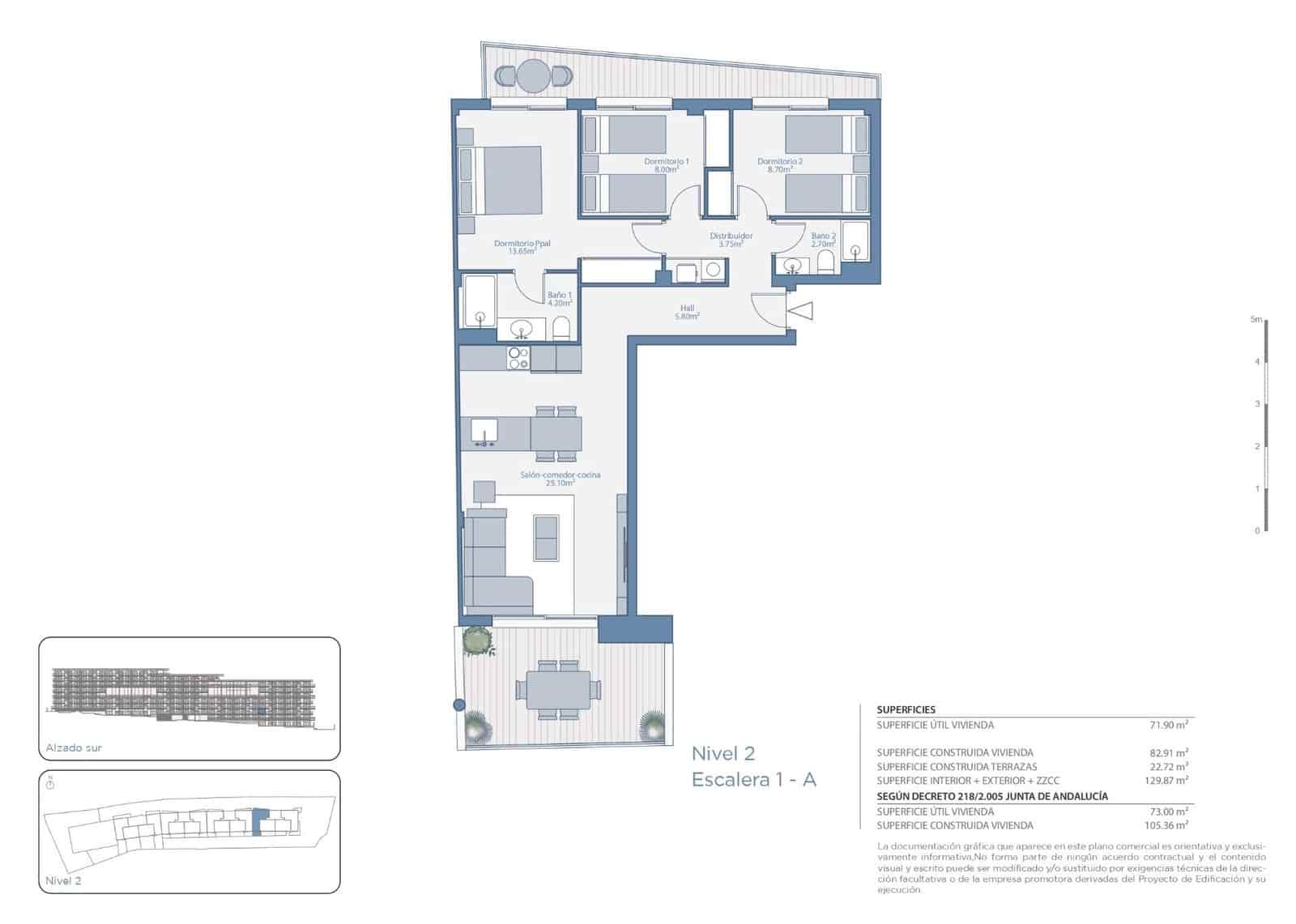 3 bedroom Flat for sale in Fuengirola with pool garage - € 409,000 (Ref: 9851926)
