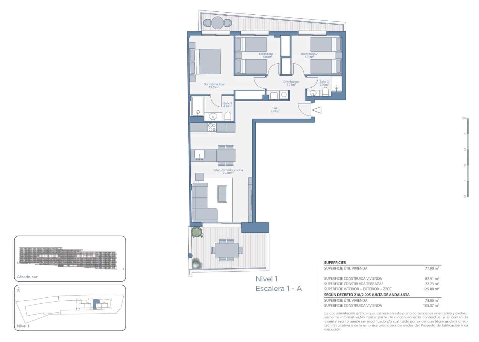 3 bedroom Flat for sale in Fuengirola with pool garage - € 399,000 (Ref: 9851928)