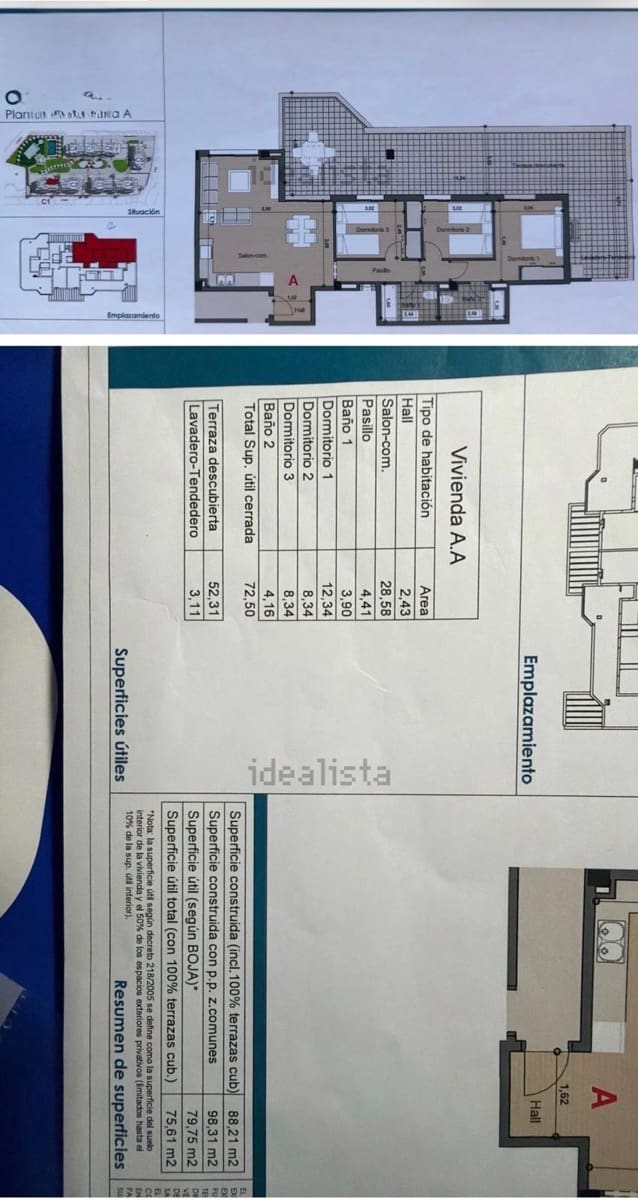 3 sypialnia Mieszkanie na sprzedaż w Puerto de la Torre z basenem garażem - 550 000 € (Ref: 9990822)
