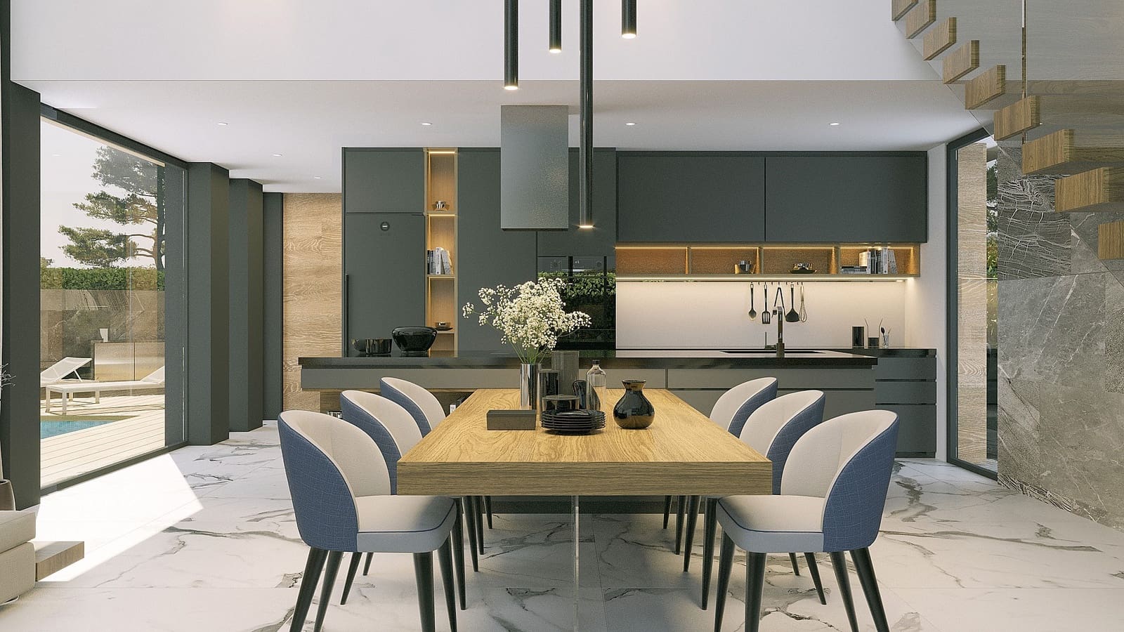 4 makuuhuone Huvila myytävänä paikassa Ciudad Quesada mukana uima-altaan - 895 000 € (Ref: 7317763)