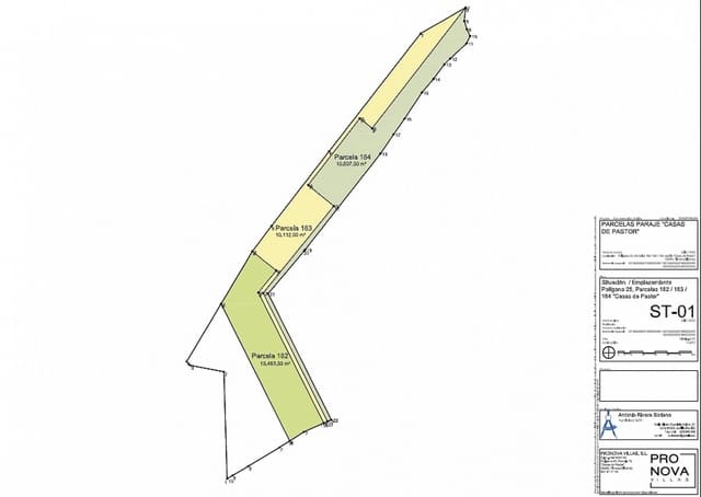 Landgrundstück zu verkaufen in Pinoso - 50.000 € (Ref: 7754187)