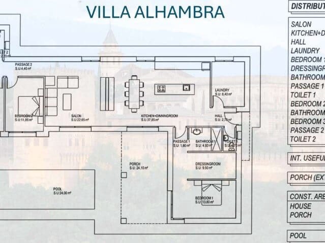3 sypialnia Willa na sprzedaż w Pinoso z basenem - 365 000 € (Ref: 9475780)