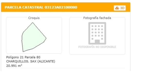 Undeveloped Land for sale in Sax - € 140,000 (Ref: 9937366)