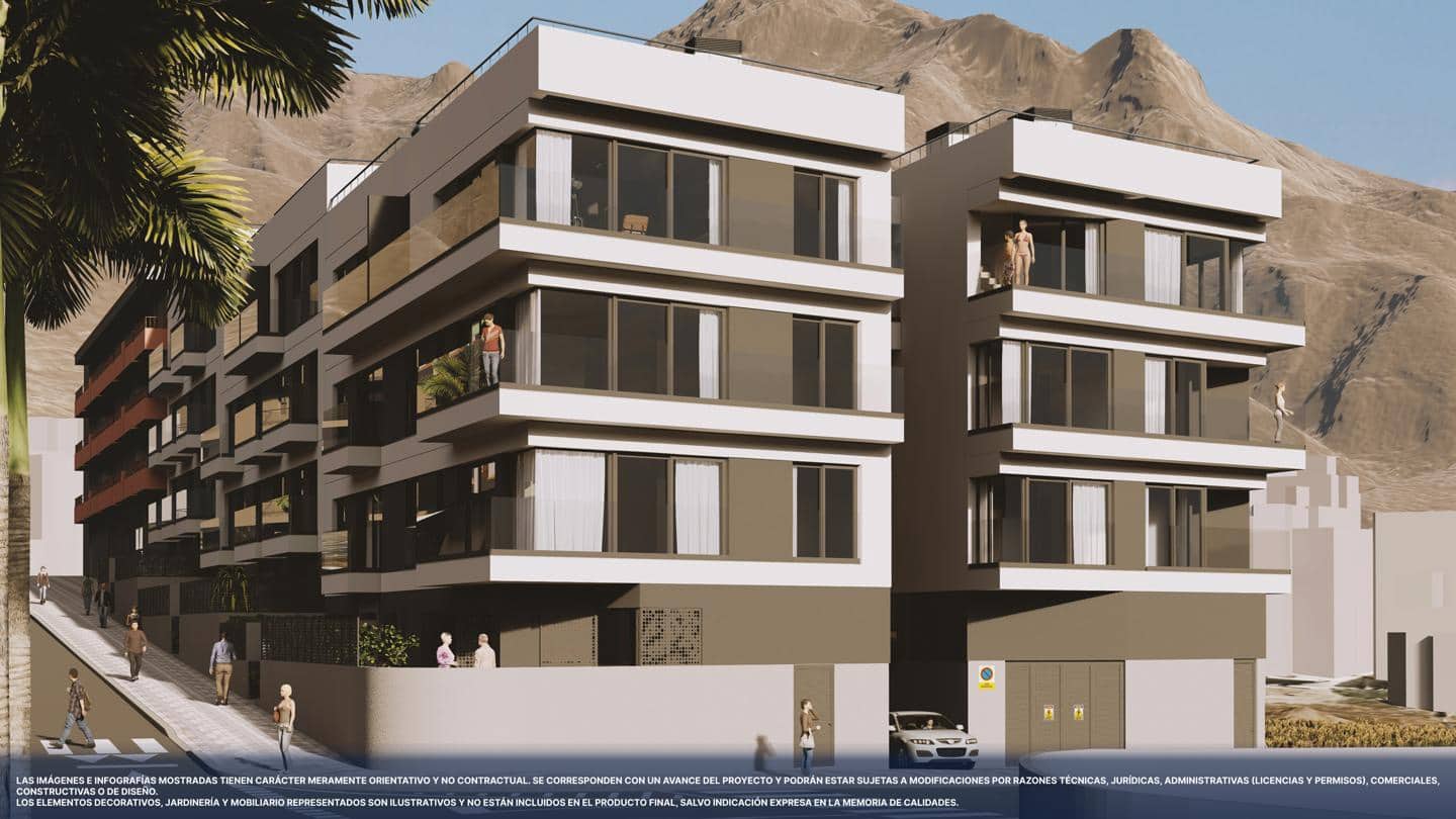 2 quarto Apartamento para venda em Adeje com garagem - 377 000 € (Ref: 10130508)