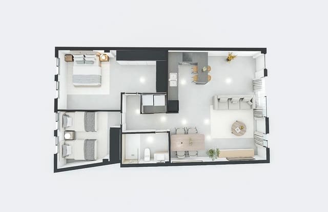 2 soverom Leilighet til salgs i Armeñime, Adeje - € 250 000 (Ref: 10154154)