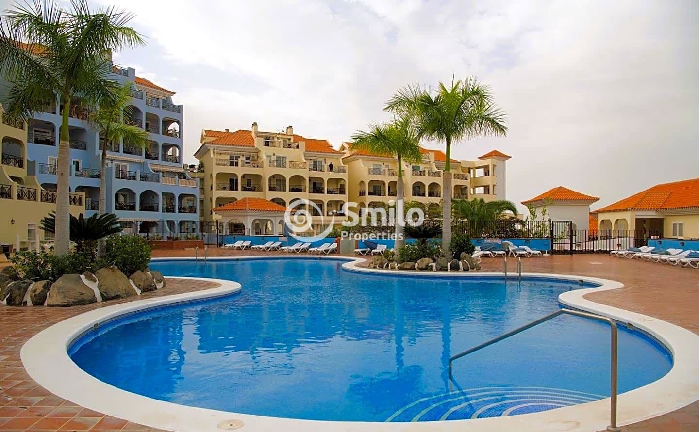 1 makuuhuone Asunto myytävänä paikassa Los Cristianos mukana uima-altaan - 325 000 € (Ref: 7698292)