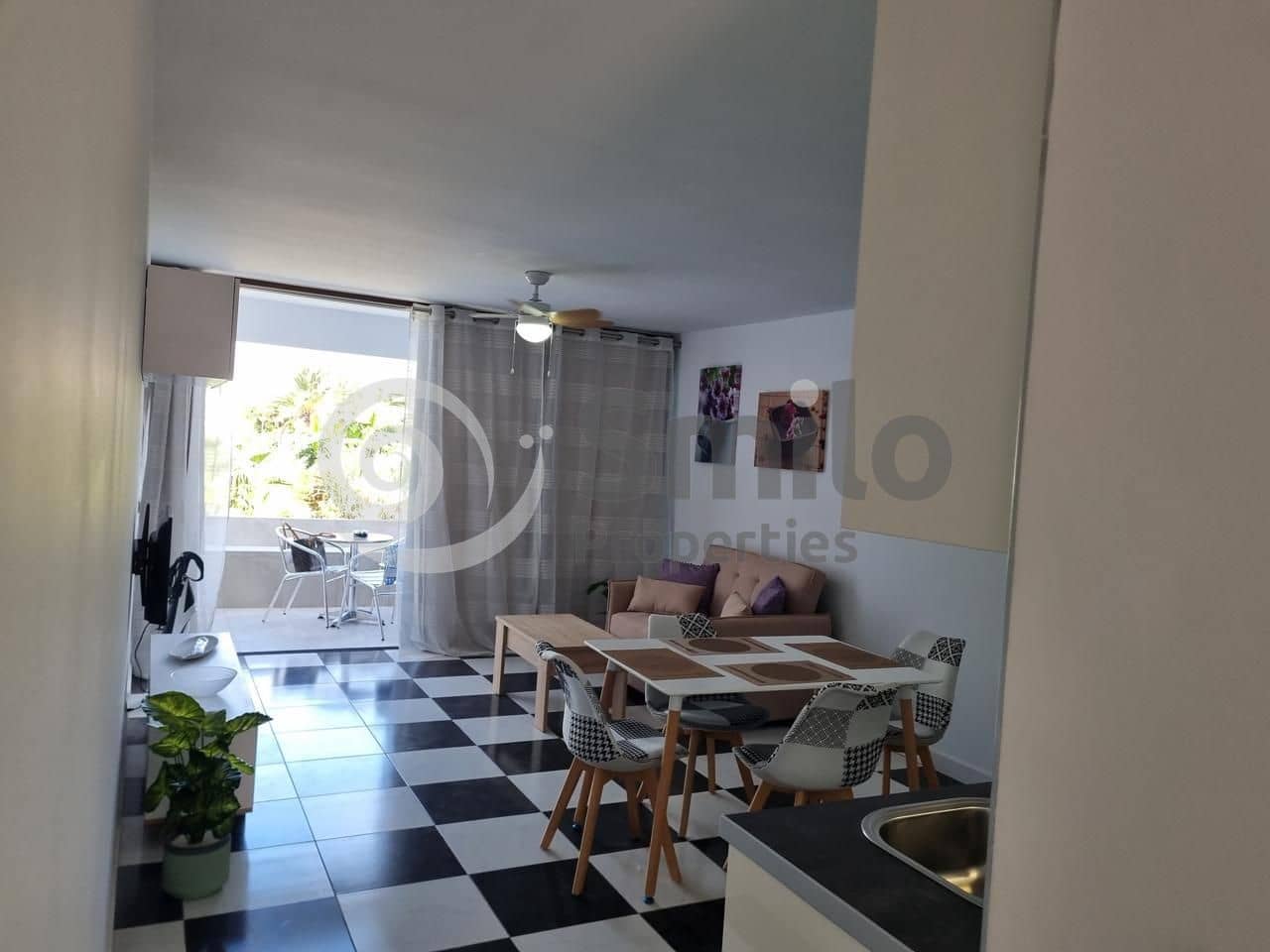 Piso de 1 habitación en Arona en alquiler con piscina - 1.200 € (Ref: 9058391)