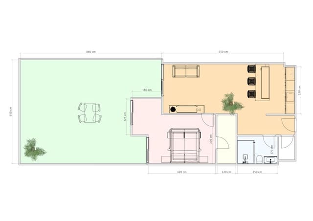 2 soverom Leilighet til salgs i Granadilla de Abona med svømmebasseng garasje - € 350 000 (Ref: 9341781)