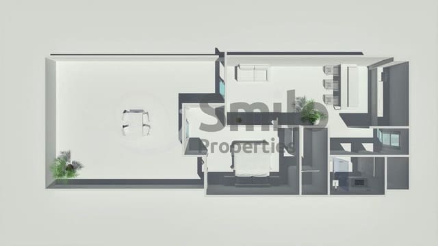 2 bedroom Flat for sale in Granadilla de Abona with pool garage - € 345,000 (Ref: 9543453)