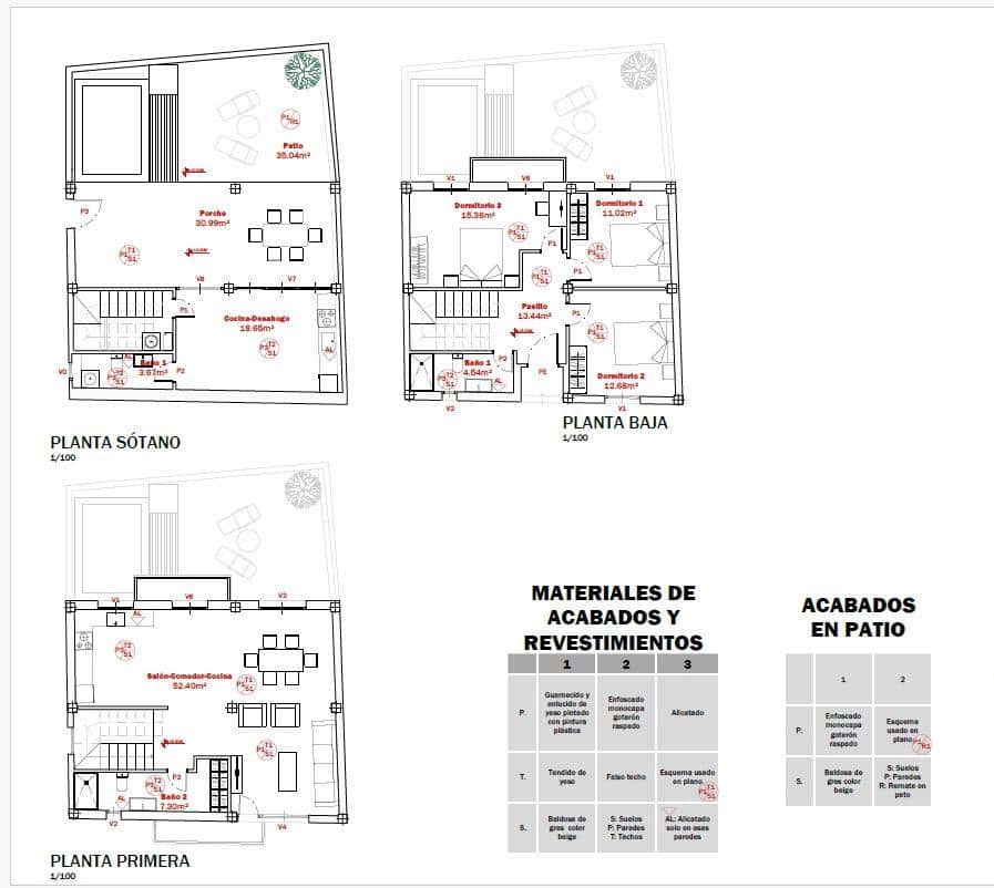 3 bedroom Terraced Villa for sale in El Pinar with pool - € 295,000 (Ref: 10184999)