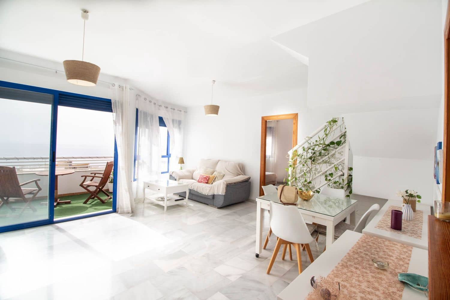 2 soveværelse Lejlighed til leje i Castell de Ferro med garage - € 800 (Ref: 9202109)