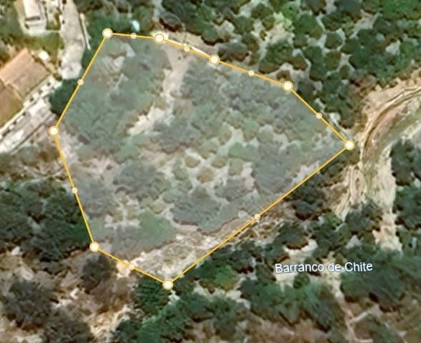 Ubebygd land til salgs i Mondujar, Lecrín - € 18 000 (Ref: 9690026)