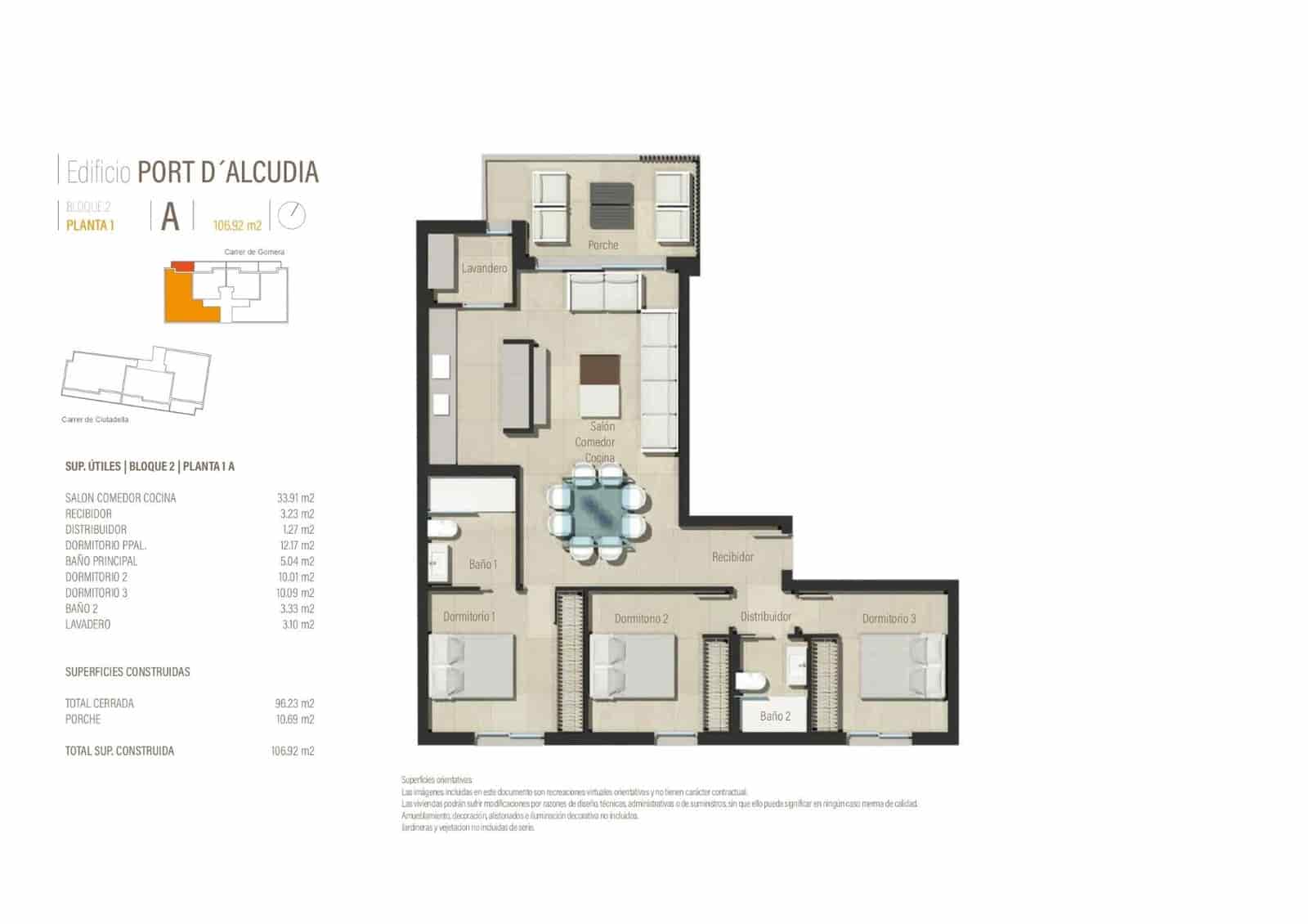 3 soverom Leilighet til salgs i Puerto de Alcudia - € 495 000 (Ref: 8561533)