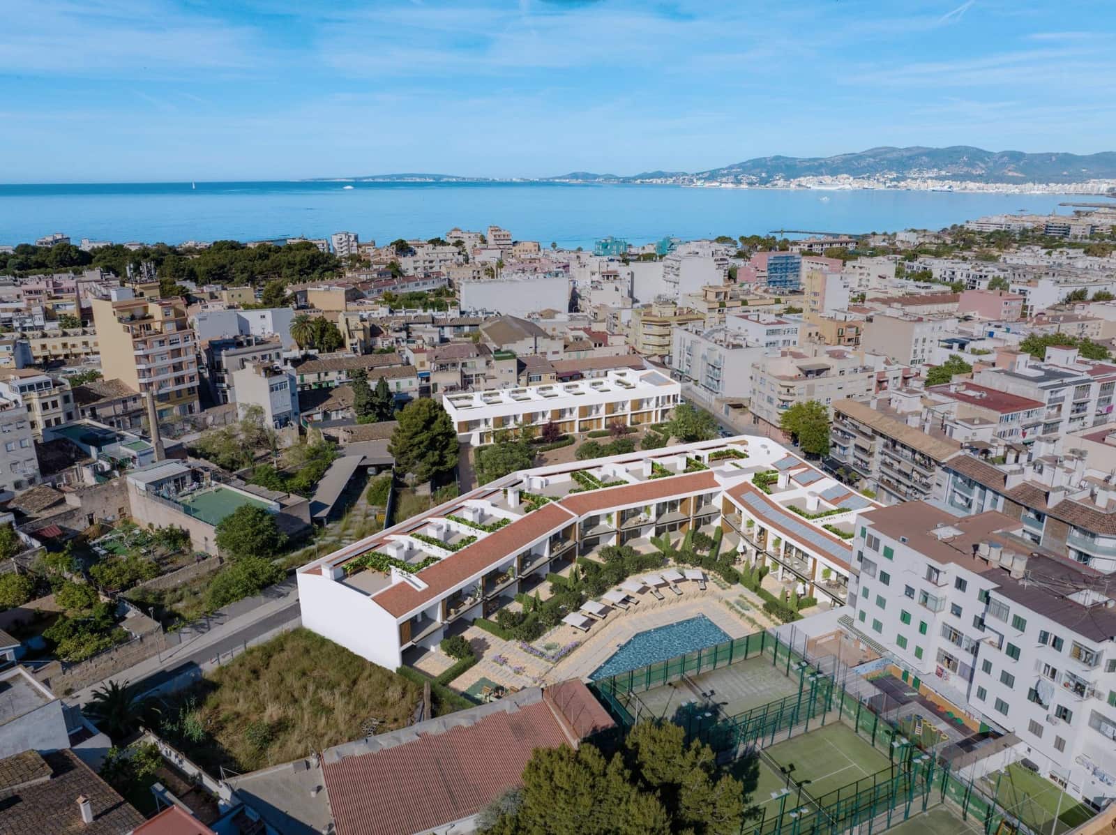 3 soverom Penthouse til salgs i Palma de Mallorca med svømmebasseng - € 693 000 (Ref: 8595391)