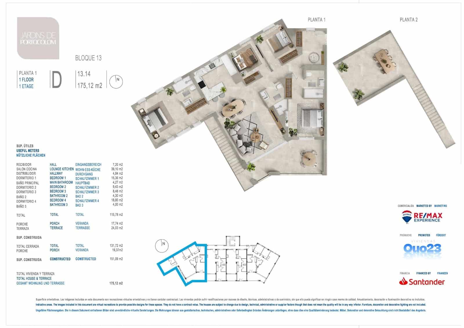 3 soveværelse Lejlighed til salg i Portocolom med swimmingpool - € 650.000 (Ref: 8636993)