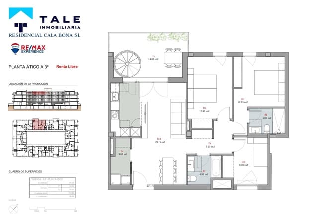 3 soveværelse Penthouse til salg i Cala Millor, Son Servera - € 437.000 (Ref: 8692896)