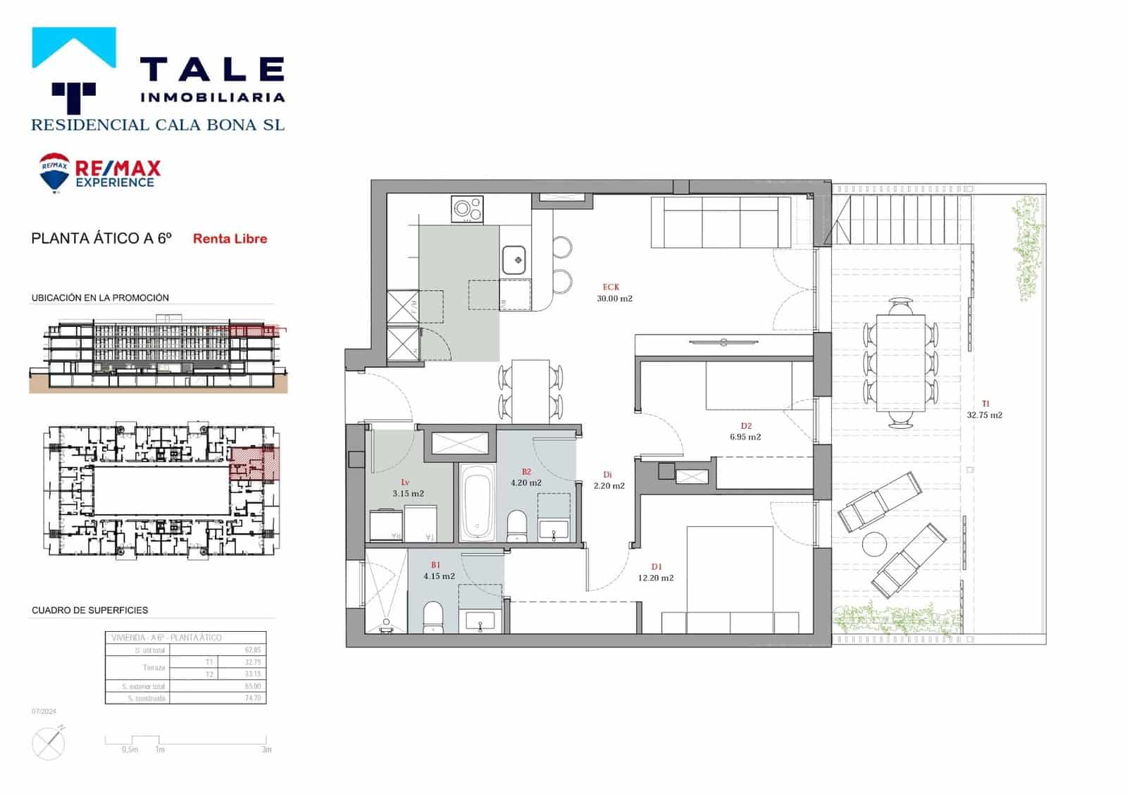 2 quarto Penthouse para venda em Cala Millor - 375 000 € (Ref: 8699787)