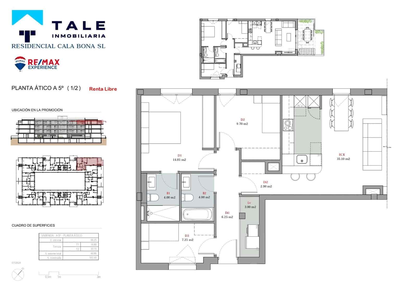 3 bedroom Penthouse for sale in Cala Millor - € 455,000 (Ref: 8792611)