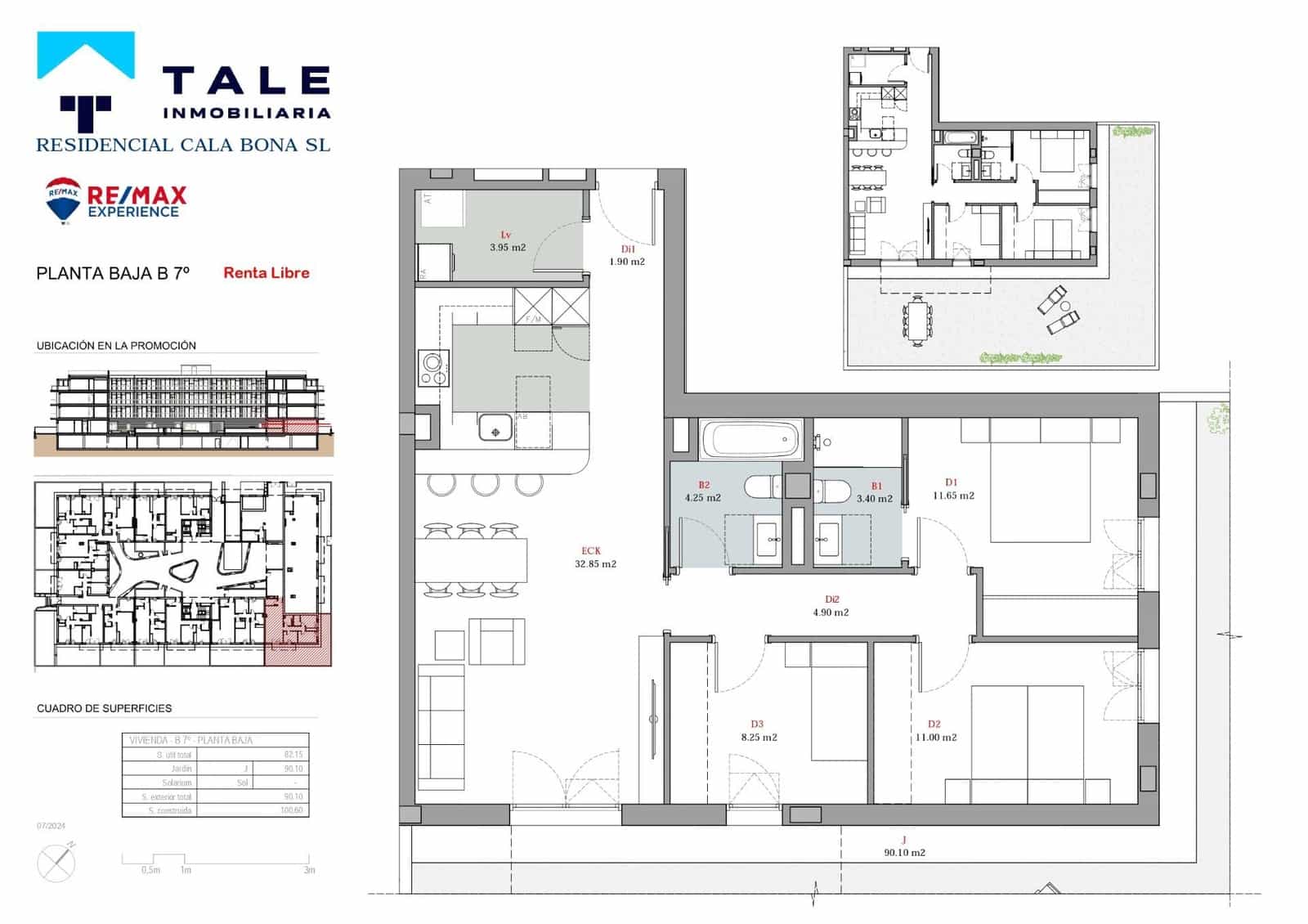 3 sovrum Lägenhet till salu i Cala Millor - 497 000 € (Ref: 8798878)