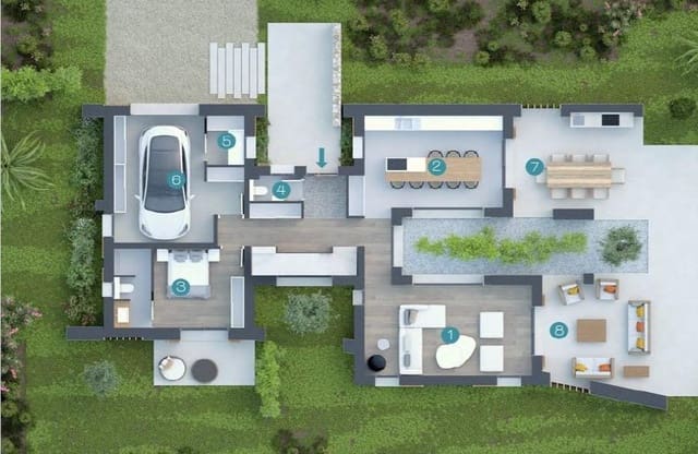 4 soveværelse Finca/Landehus til salg i Llucmajor - € 950.000 (Ref: 8905370)