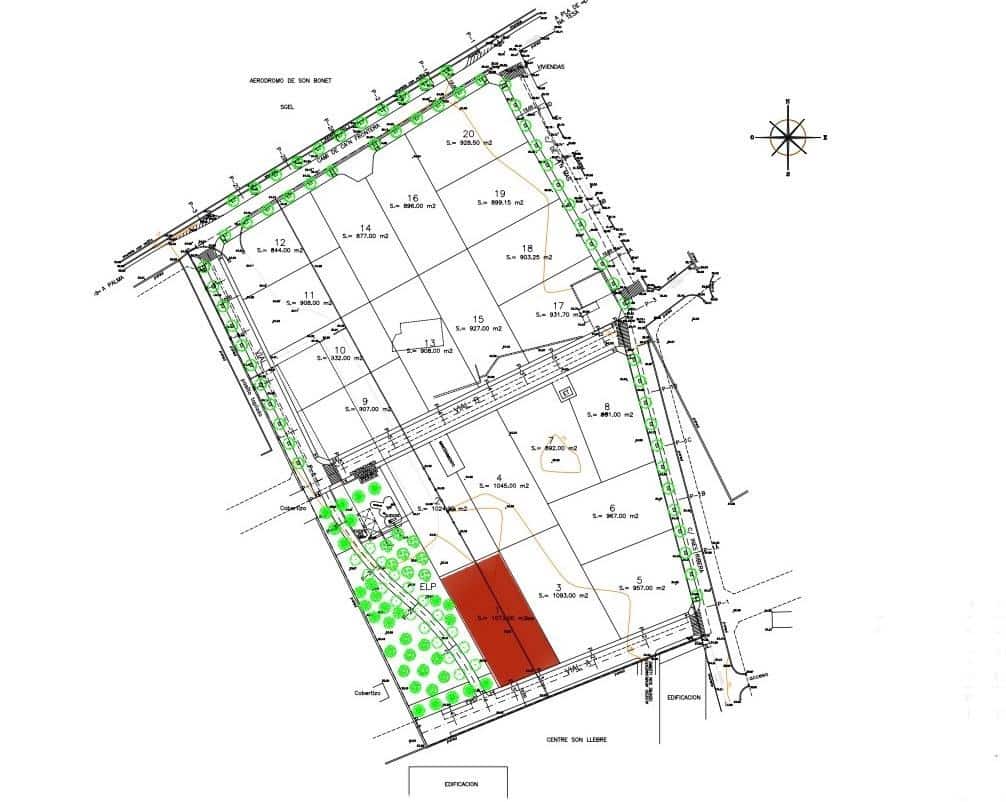 Byggegrund til salg i Marratxi - € 375.000 (Ref: 8929032)