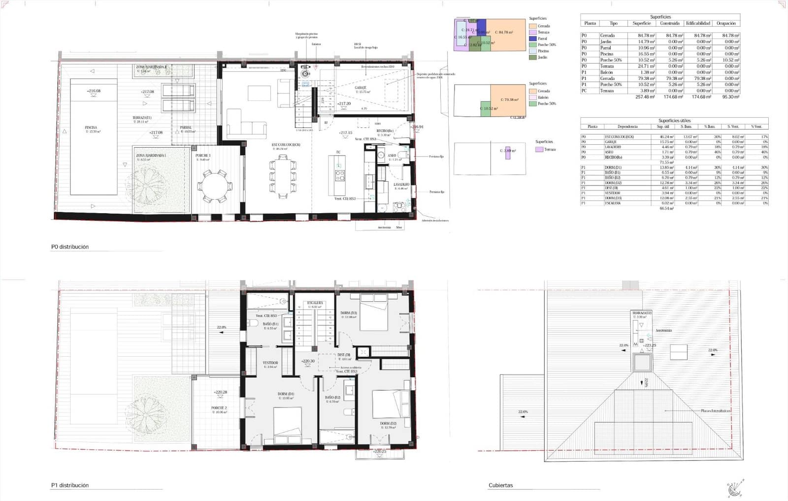3 slaapkamer Villa te koop in Alaro met garage - € 1.150.000 (Ref: 9125215)