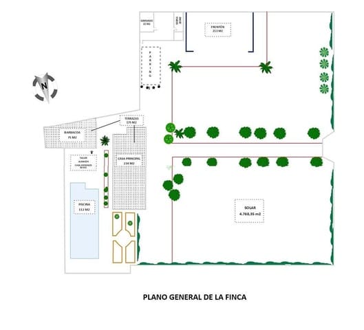 Finca/Casa Rural de 4 habitaciones en Son Ferriol, Palma de Mallorca en venta - 850.000 € (Ref: 9659567)