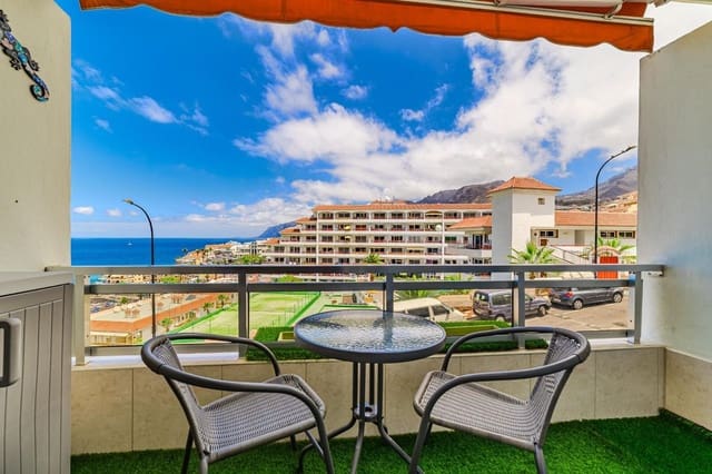 1 chambre Appartement à vendre à Alcala, Guía de Isora avec piscine garage - 248 000 € (Ref: 10034891)