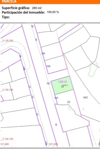 Mark till salu i Santiago del Teide - 107 000 € (Ref: 7947711)