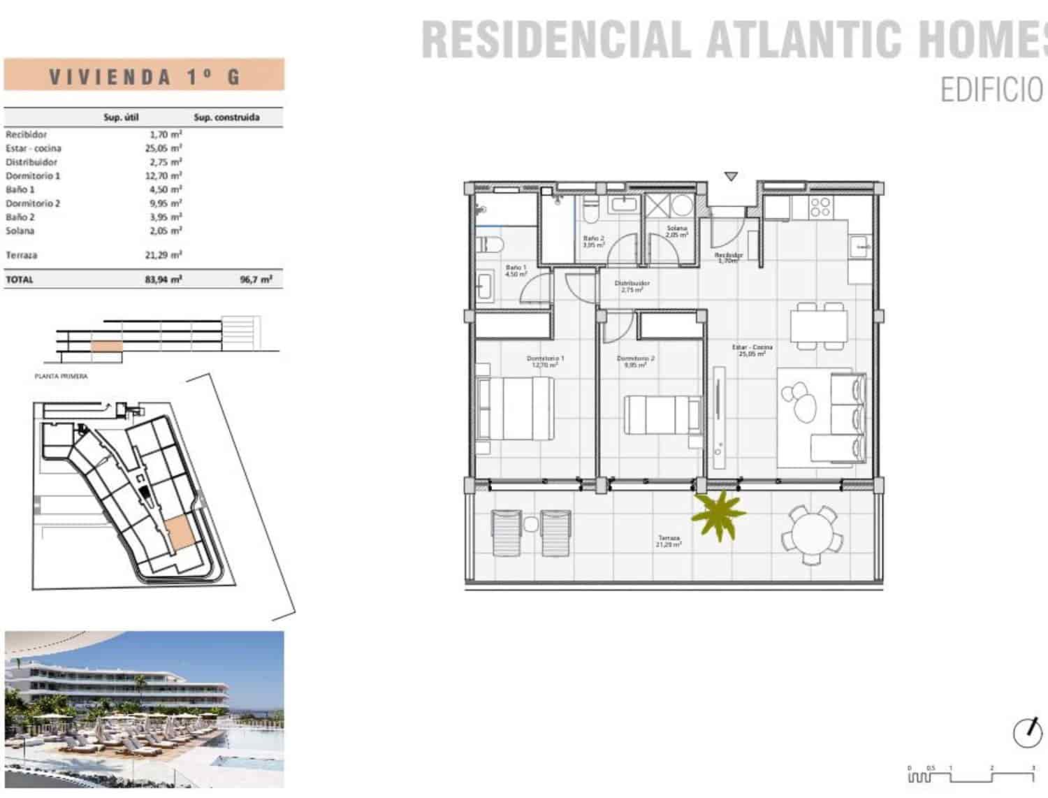 2 sypialnia Apartament na sprzedaż w Costa Adeje z garażem - 615 000 € (Ref: 9075676)