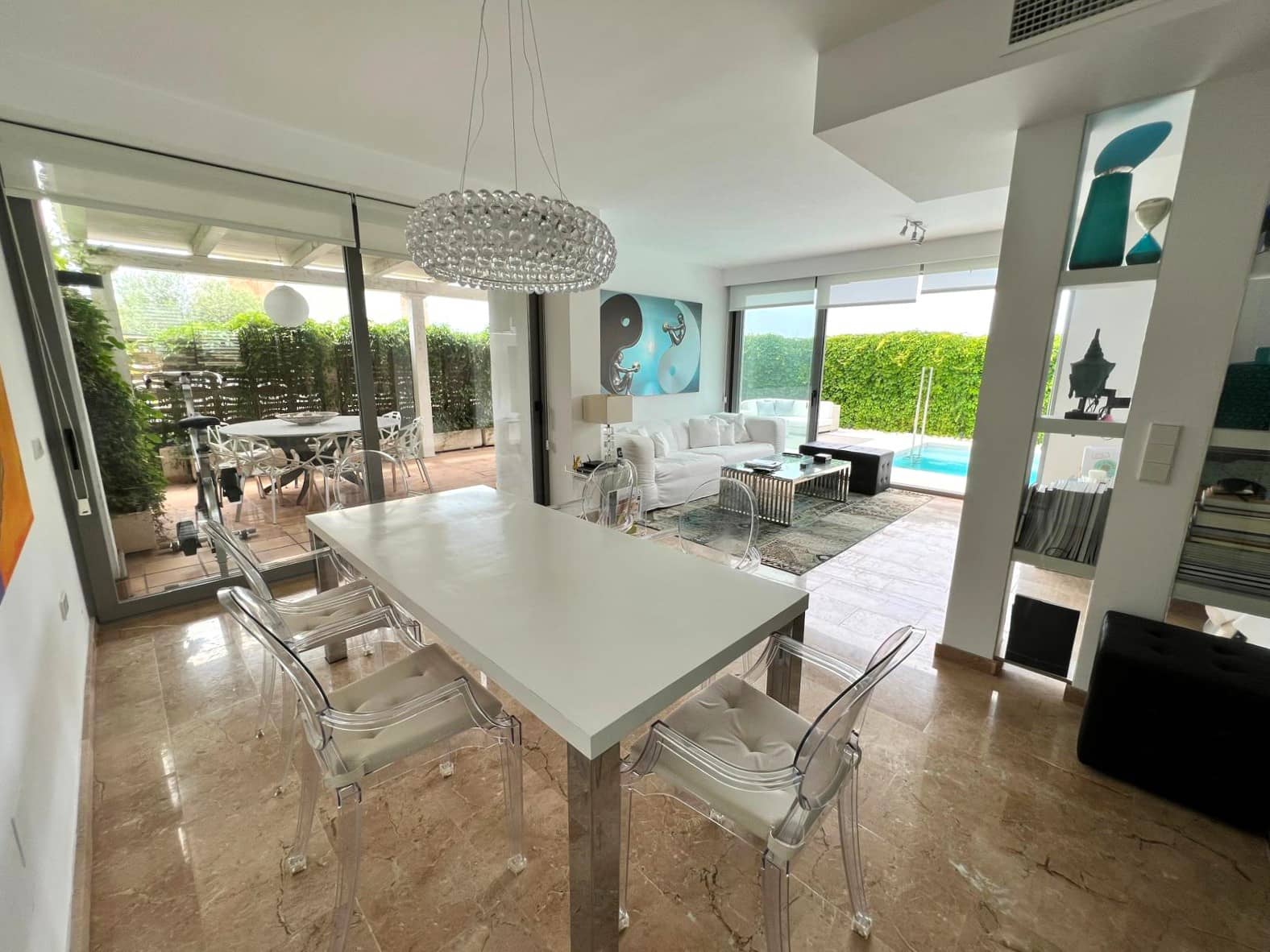 Villa/Maison de 4 chambres à louer à Illa Plana avec piscine garage - 30 000 € (Ref: 8434832)