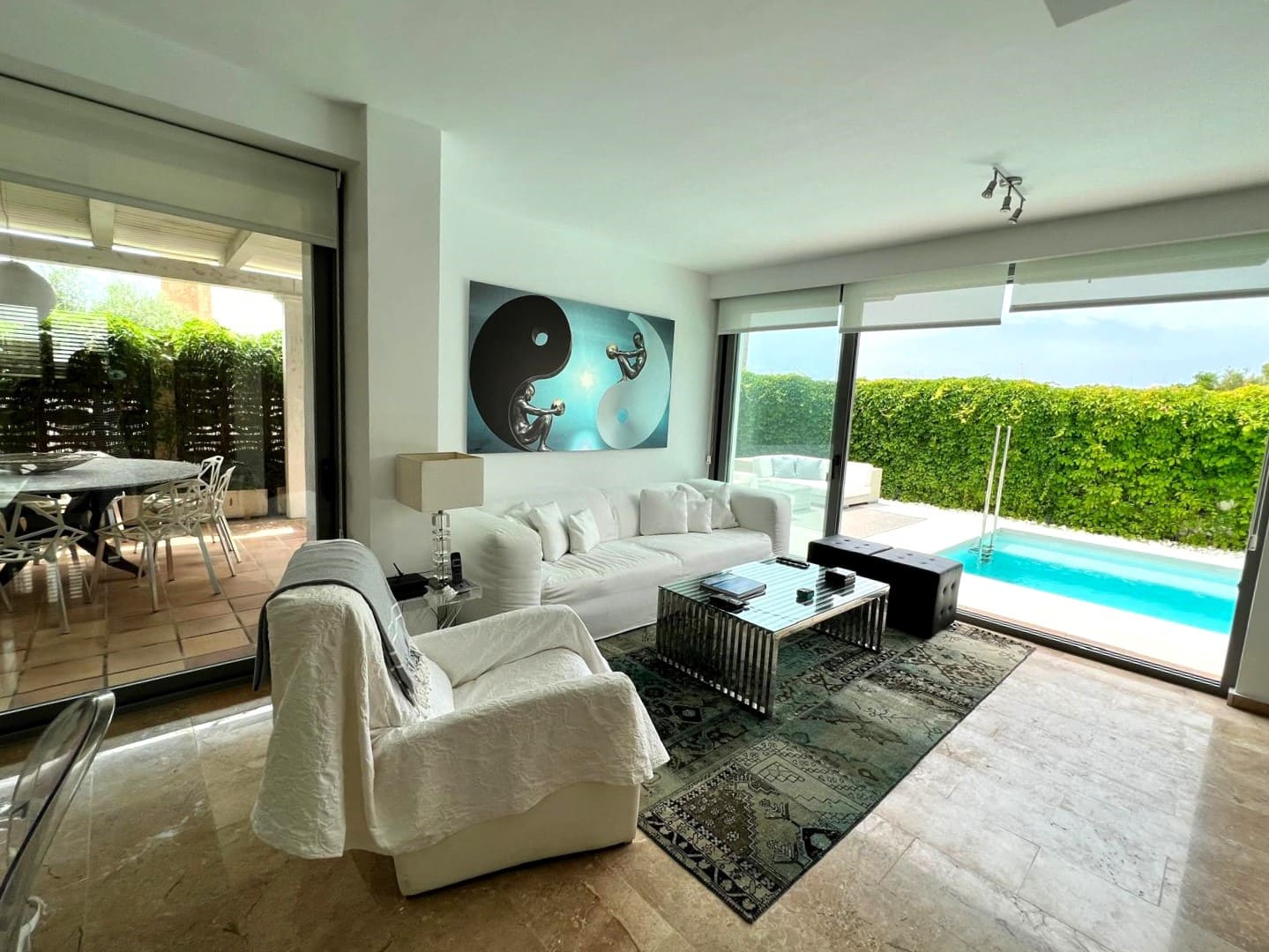 Villa/Maison de 4 chambres à louer à Illa Plana avec piscine garage - 30 000 € (Ref: 8434832)