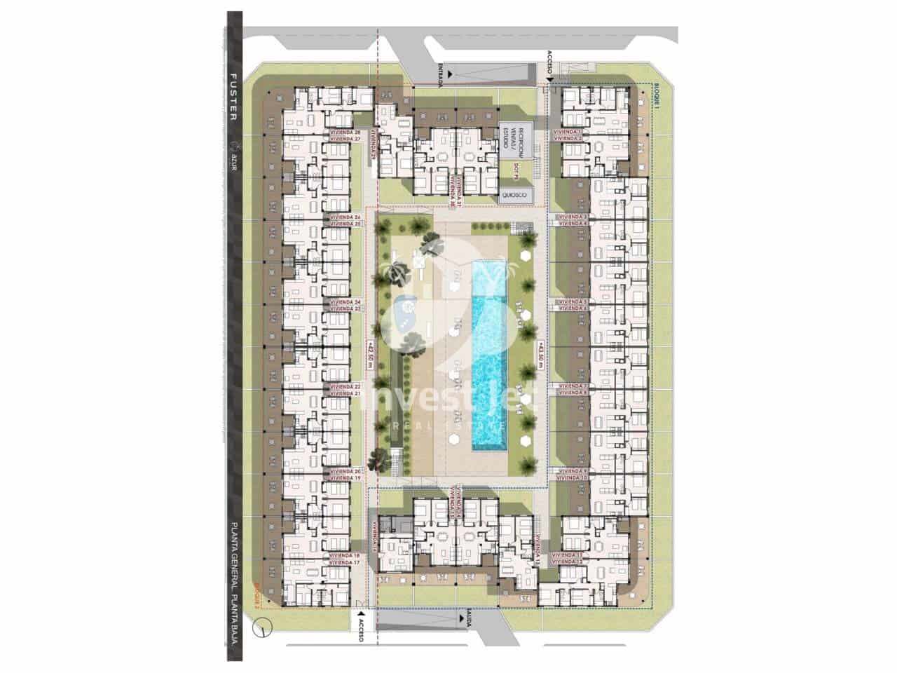 2 soveværelse Lejlighed til salg i La Oliva med swimmingpool - € 260.000 (Ref: 8873898)