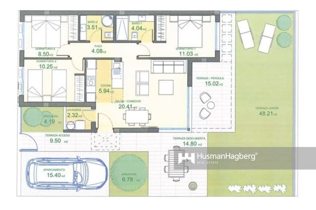 3 slaapkamer Villa te koop in Polop met zwembad - € 470.000 (Ref: 10008192)
