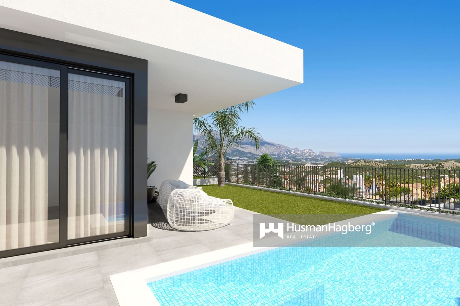3 slaapkamer Villa te koop in Polop met zwembad - € 470.000 (Ref: 10008192)