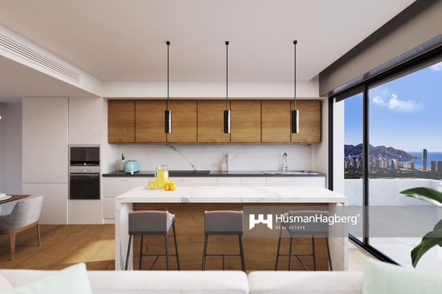 2 sypialnia Apartament na sprzedaż w Benidorm z basenem - 460 000 € (Ref: 10008194)