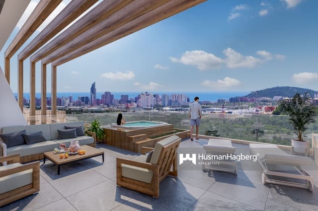 2 sypialnia Apartament na sprzedaż w Benidorm z basenem - 460 000 € (Ref: 10008194)